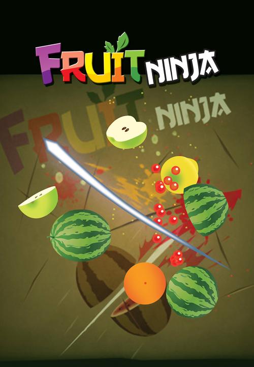 位图 游戏 水果忍者 西瓜 橙子 免费素材产品工业素材免费下载(图片
